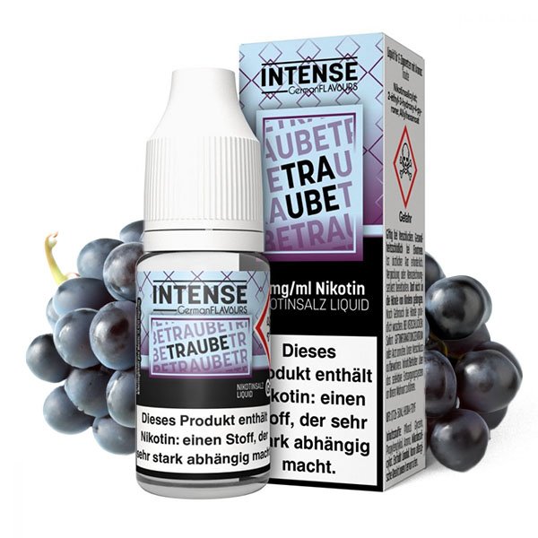 Intense Traube 10ml Nikotinsalz Liquid