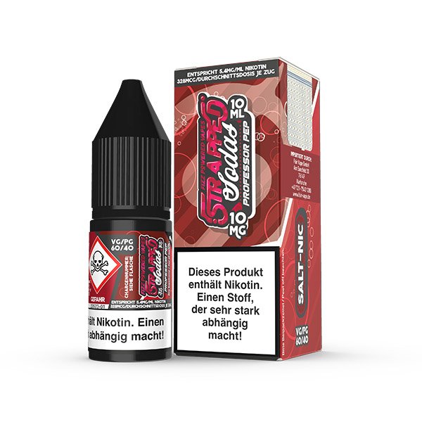 Strapped Soda Professor Pep NicSalt 10ml Liquid