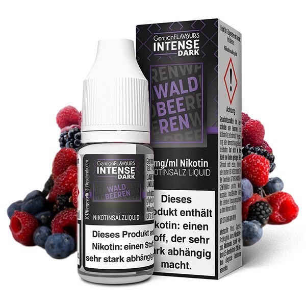 Intense Dark Waldbeeren 10ml Nikotinsalz Liquid