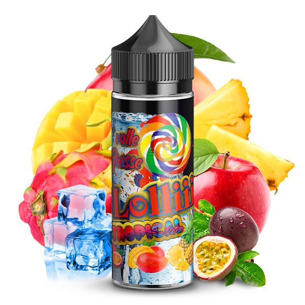 Lädla Juice volle Fresse Tropical on Ice 10ml Aroma