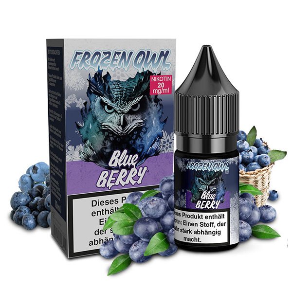 Frozen OWL Blueberry Nikotinsalz Liquid