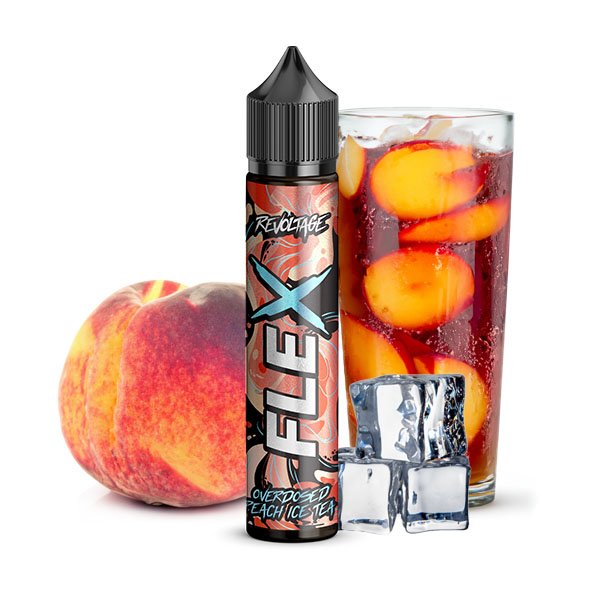 Revoltage Flex Overdosed Peach Ice Tea 10ml Aroma