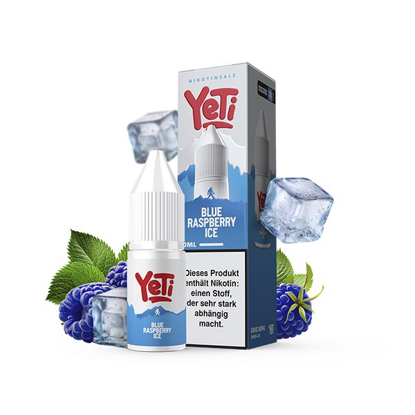 Yeti Summit Blue Rapsberry Ice Nikotinsalz Liquid