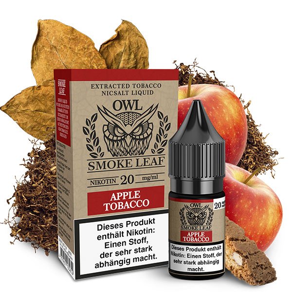 OWL Smoke Leaf Apple Tobacco Nikotinsalz Liquid