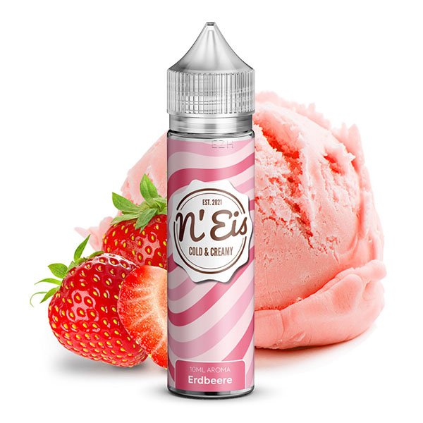 n'Eis Erdbeere 10ml Aroma