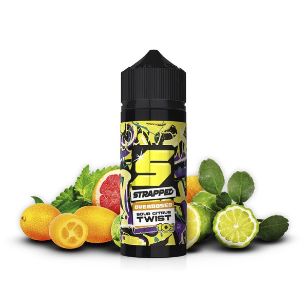 Strapped Overdosed Sour Citrus Twist 10ml Aroma