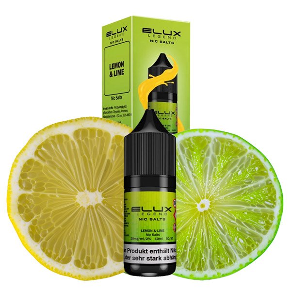 ELUX Lemon & Lime Nikotinsalz Liquid 10ml