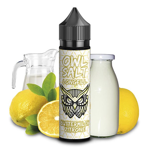 OWL Salt Longfill Buttermilch Zitrone 10ml Aroma