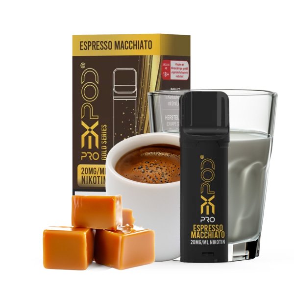 Expod Pro Pod Gold Series Espresso Macchiato 20mg