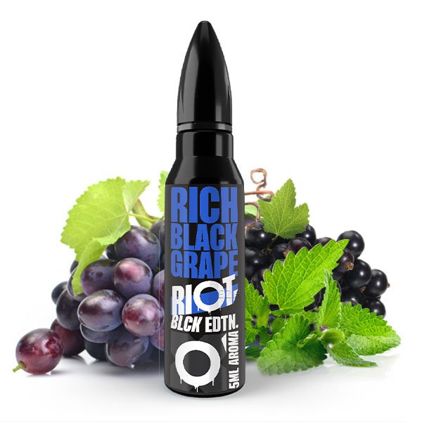 Riot Blck Edtn Rich Black Grape 5ml Aroma