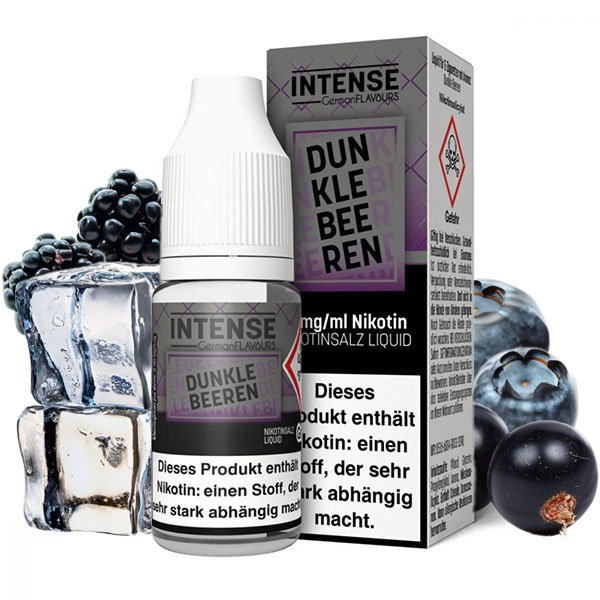 Intense Dunkle Beeren 10ml Nikotinsalz Liquid