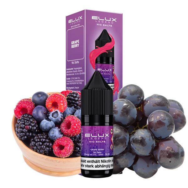 ELUX Grape Berry Nikotinsalz Liquid 10ml