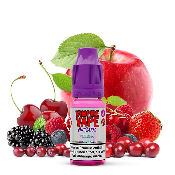 Vampire Vape Pinkman NicSalt Liquid 10ml