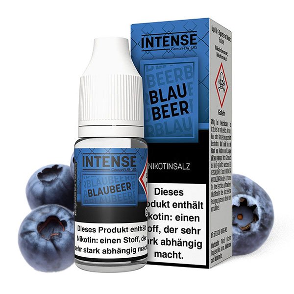 Intense Blaubeer 10ml Nikotinsalz Liquid