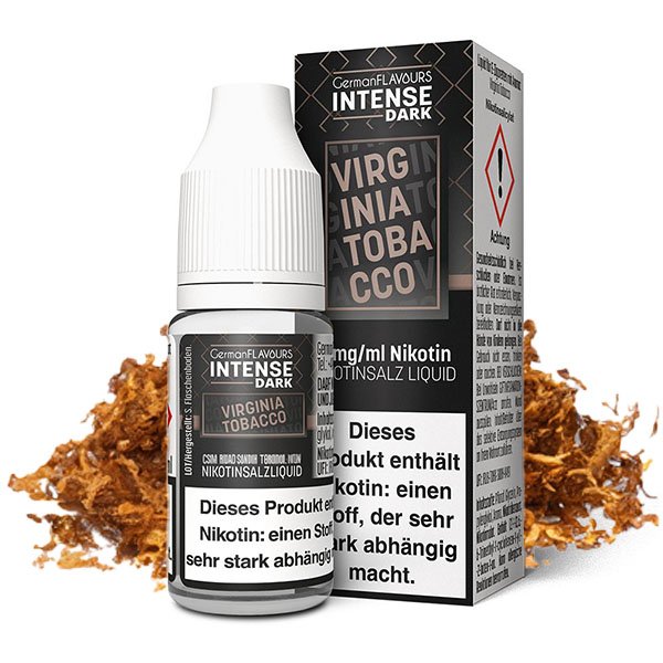 Intense Dark Virginia Tobacco 10ml Nikotinsalz Liquid