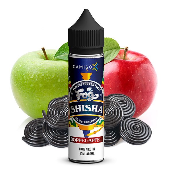 Dr. Fog Shisha Doppel Apfel 10ml Aroma