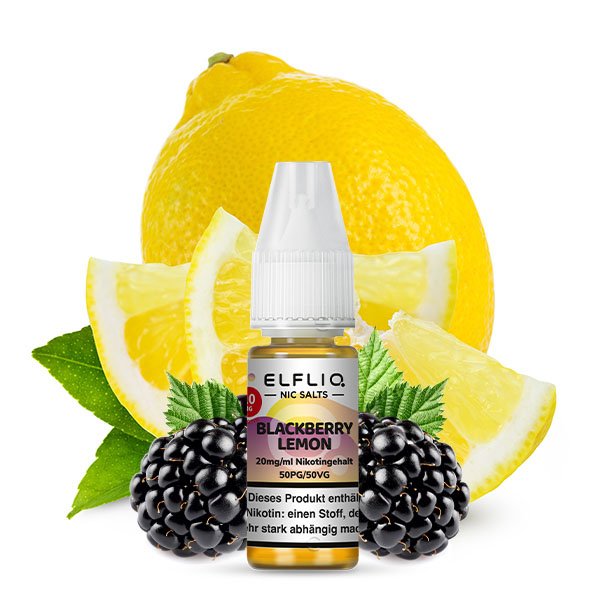 Elfliq by Elfbar Blackberry Lemon Nikotinsalz Liquid 10ml