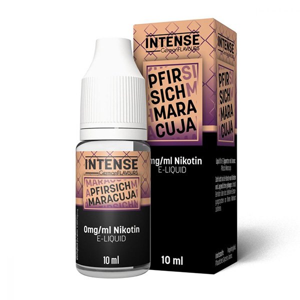 Intense Pfirsich Maracuja 10ml Liquid ohne Nikotin