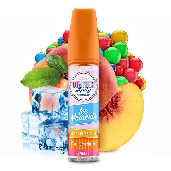 Dinner Lady Peach Bubble Ice 20ml Aroma