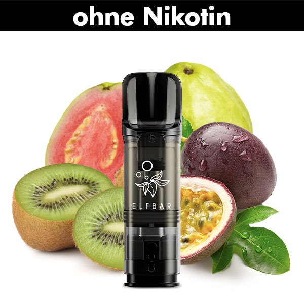 Elfbar ELFA Pods Kiwi Passion Fruit Guava ohne Nikotin I 2 Stk