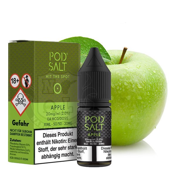 Pod Salt Core Apple Nikotinsalz Liquid