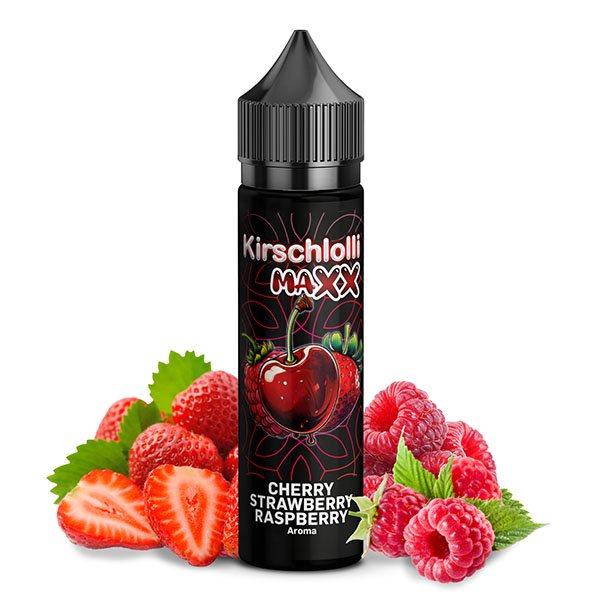 Kirschlolli Maxx Cherry Raspberry Strawberry 10ml Aroma