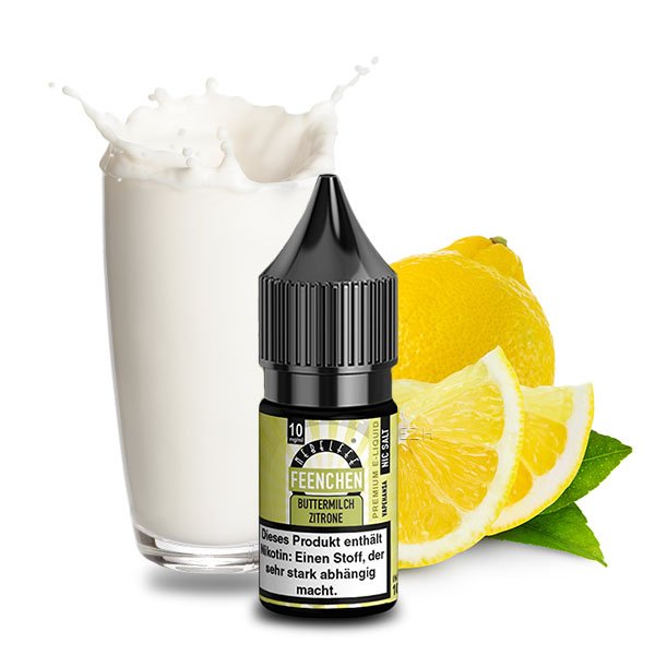 Nebelfee Buttermilch Zitrone Feenchen NicSalt 10ml