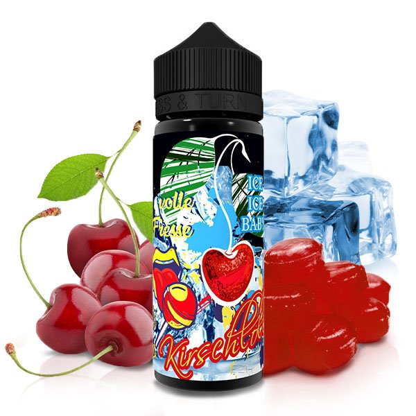 Lädla Juice volle Fresse Kirschlolliii Ice 10ml Aroma