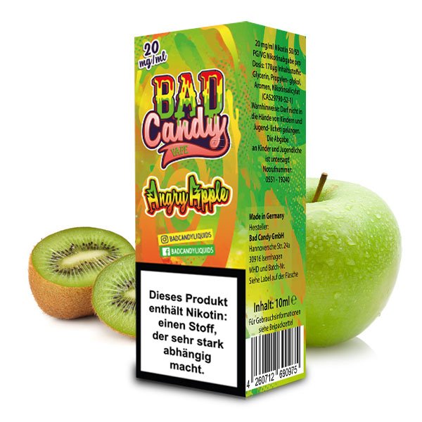 Bad Candy Angry Apple 10ml Salt Liquid