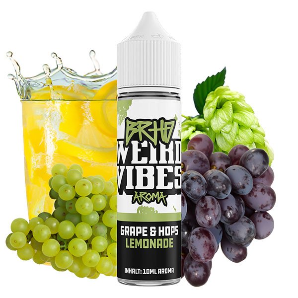 BRHD Weird Vibes Grape & Hops Lemonade 10ml Aroma