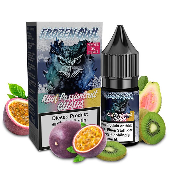 Frozen OWL Kiwi Passionfruit Guava Nikotinsalz Liquid