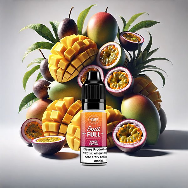 Dinner Lady Fruit Full Mango Passion Nikotinsalz Liquid