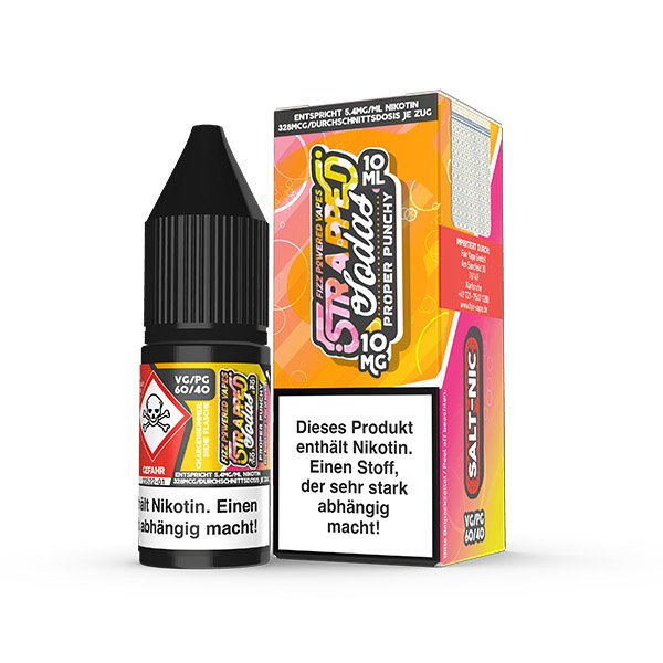 Strapped Soda Proper Punchy NicSalt 10ml Liquid