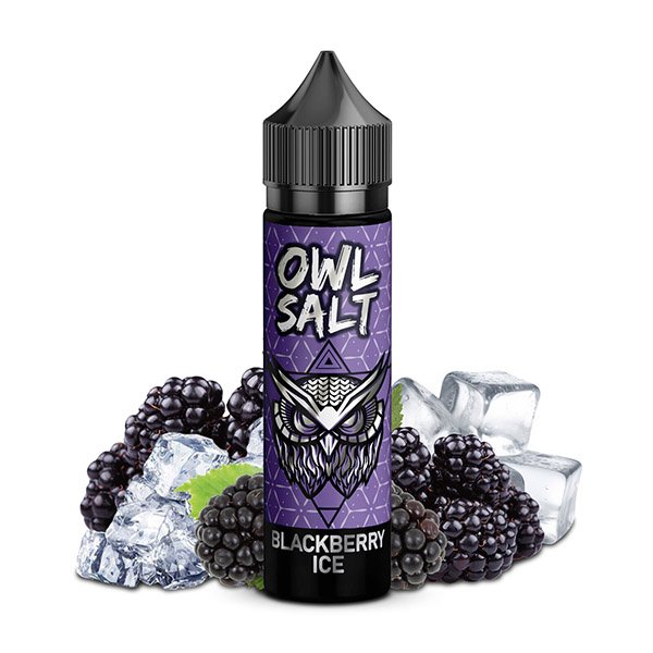 OWL Salt Longfill Blackberry Ice 10ml Aroma