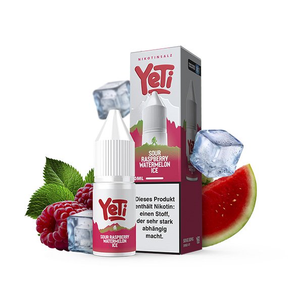 Yeti Summit Sour Raspberry Watermelon Ice Nikotinsalz Liquid