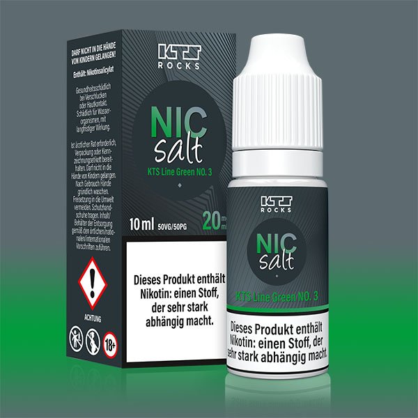 KTS Line Green No.3 NicSalt 10ml 20mg