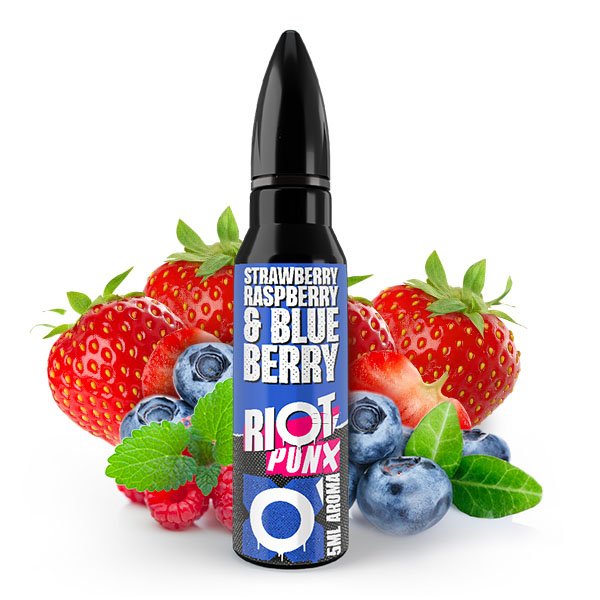 Riot PunX Strawberry, Raspberry & Blueberry 5ml Aroma