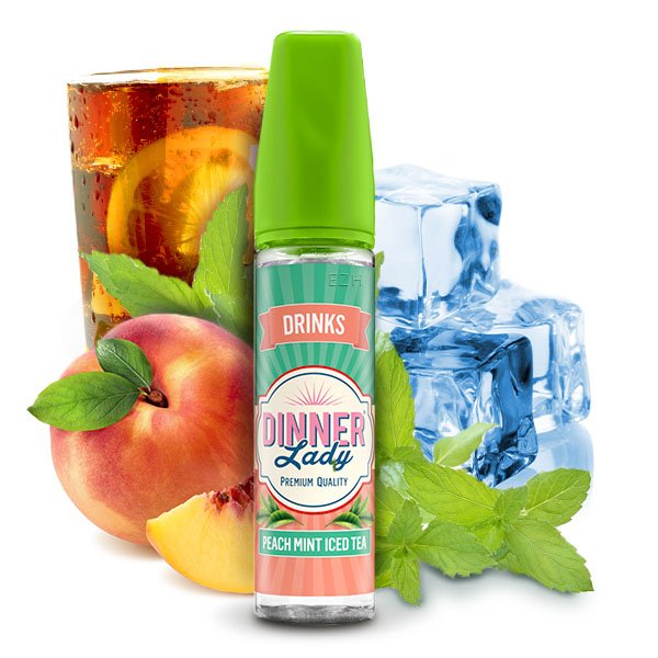 Dinner Lady Peach Mint Iced Tea 20ml Aroma