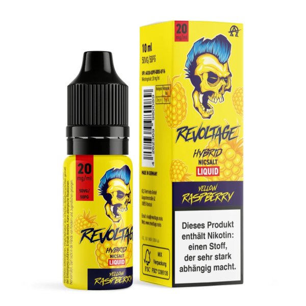 Revoltage Hybrid NicSalt - Yellow Raspberry