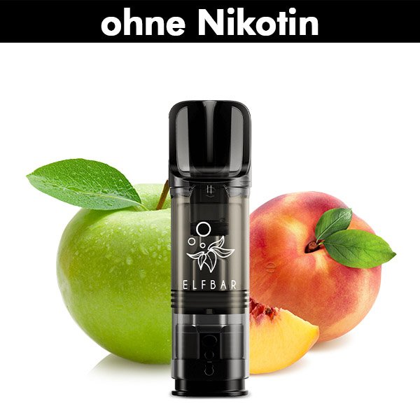 Elfbar ELFA Pods Apple Peach ohne Nikotin I 2 Stk