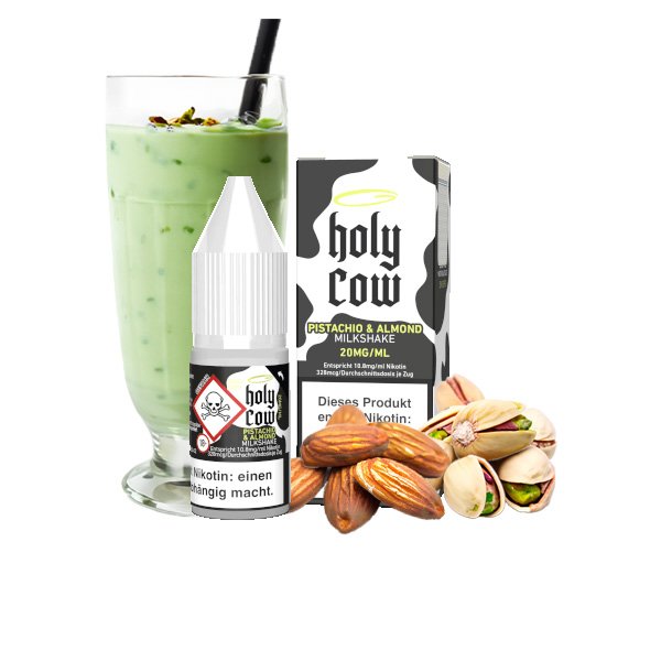 Holy Cow Pistachio Almond Milkshake NicSalt