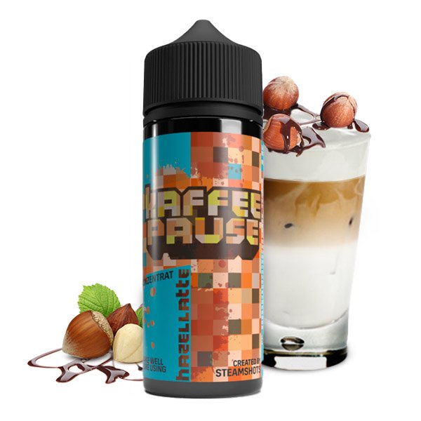 Kaffeepause by Steamshots Hazellatte 10ml Aroma