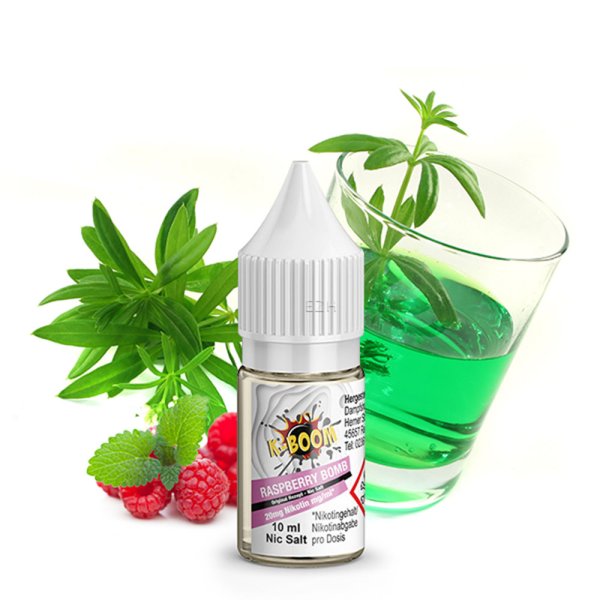 K-Boom Raspberry Bomb NicSalt 10ml Liquid 20mg