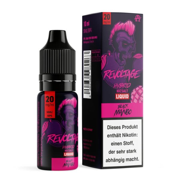 Revoltage Hybrid NicSalt - Black Mango