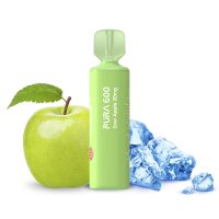 Pura 600 Sour Apple Einweg E-Zigarette 20mg