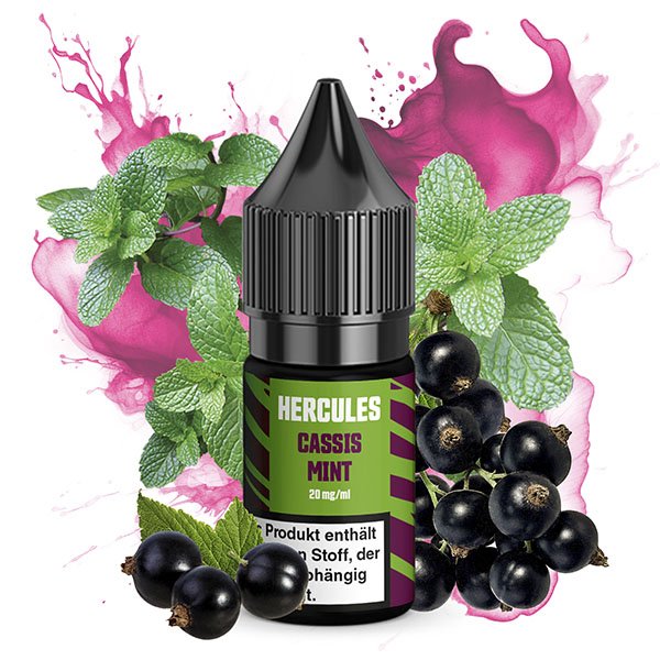 Hercules Cassis Mint Nikotinsalz Liquid