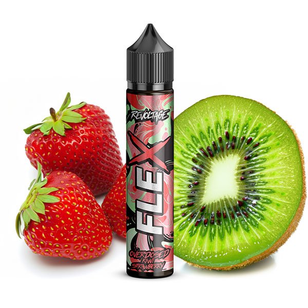 Revoltage Flex Overdosed Kiwi Strawberry 10ml Aroma