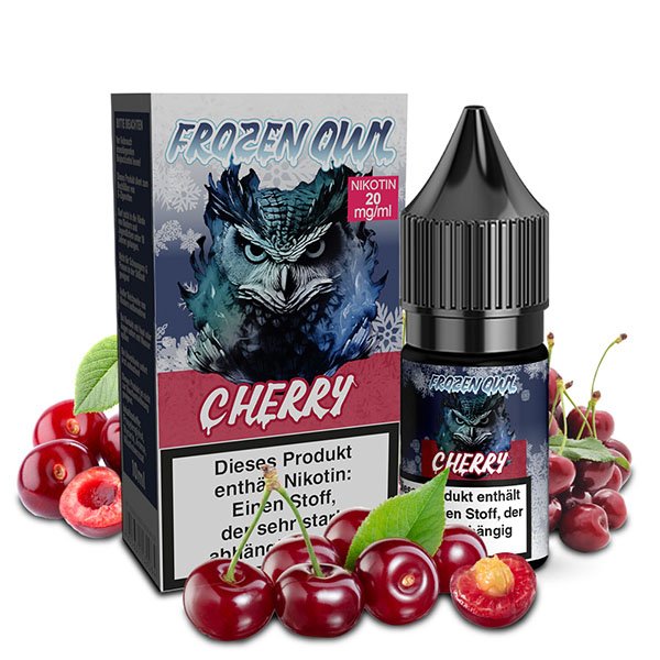 Frozen OWL Cherry Nikotinsalz Liquid