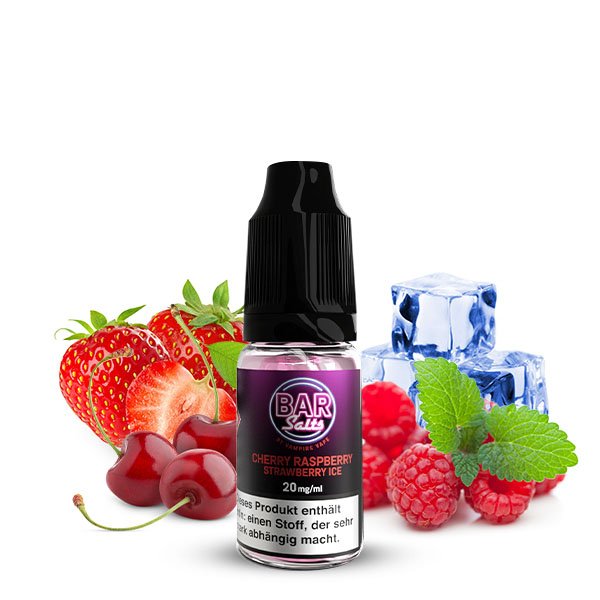 Vampire Vape Bar Salts Cherry Raspberry Strawberry Ice NicSalt 10ml