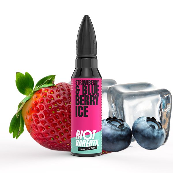 Riot Squad BAR EDTN Strawberry Blueberry Ice 5ml Aroma